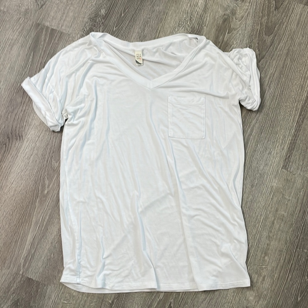 White v neck